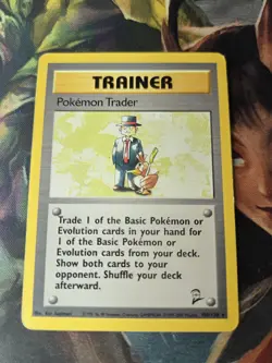 Pokemon TCG Pokemon Trader Base Set 2 106/130 Regular Unlimited Rare LP - Image 2