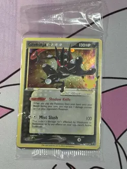 SEALED Greninja Gold Star SWSH144 Pokemon Celebrations Holo Rare SWIRL - Image 4