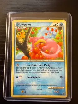 Slowpoke Common Normal Undaunted 66/90 LP Pokemon TCG - Image 1