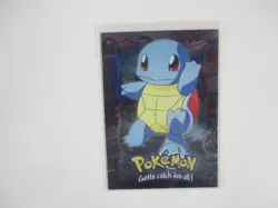 2000 Topps Pokemon E7 of 12 Squirtle Foil Stage 1 NMT - Image 1