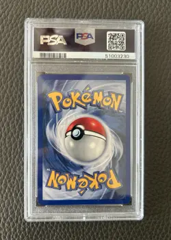2001 Pokemon Promo Black Star Pokemon League #35 Pichu Reverse Holo PSA 9 - Image 2