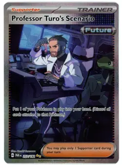 Professor Turo's Scenario 257/182 Paradox Rift Pokemon Card - Image 1