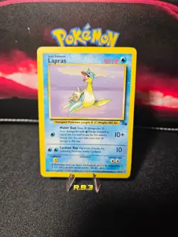 Pokemon TCG | Lapras - 25/62 Non-Holo | Fossil Set 1999 | Vintage Rare - Image 1