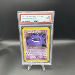 Dark Gengar 6/105 - PSA 2 - Pokemon TCG - Neo Destiny Holo - Image 1