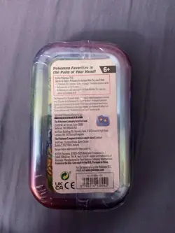 Pokemon TCG - Prismatic Evolutions Mini Tin (Vaporeon) Factory Sealed - Image 2