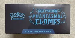 🔥 Pokemon Mega Evolution Phantasmal Flames Elite Trainer Box ETB, IN HAND 2025 - Image 5