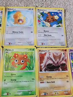 Pokemon Supreme Victors 9 Card Collection Great Condition Raichu Skorupi Paras - Image 3
