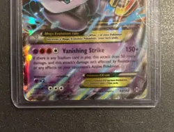 Pokemon M Mega Mewtwo EX Ultra Rare Holo TCG Card 63/162 XY Breakthrough - Image 4