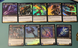 World of Warcraft TCG Assault on Icecrown Citadel Raid Deck w Treasure Cards NM - Image 3