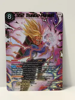 SS2 Trunks Pursuit BT29-097 SPR Dragonball Card Game Masters TCG - Image 1