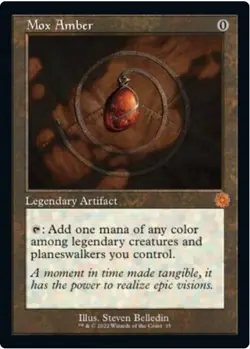 1 x Mox Amber - Retro Frame - The Brothers' War - LP - MTG - Image 1