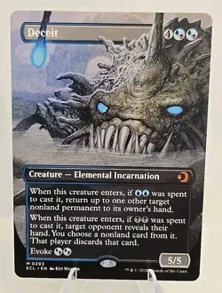 Deceit (Borderless) MTG Lorwyn Eclipsed Regular - Image 1