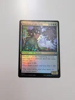 MTG - Wardens of the Cycle (Foil) - Foundations NM/M Condition - Image 1