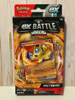 New Pokemon TCG ex Battle Deck Level 1 -60 Card Deck- LOT OF 3-180 cards - Image 4