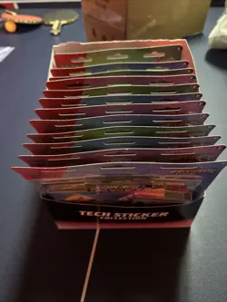 Pokemon Prismatic Evolutions Tech Sticker Collection (Lot of 12) Sealed - Image 2