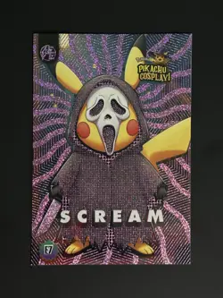 Scream #E7 - Pink Holo Pikachu Cosplay - Pokemon Halloween - Image 1