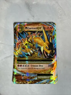 Pokemon TCG M Charizard EX 13/108 Mega Evolutions Ultra Rare READ - Image 1