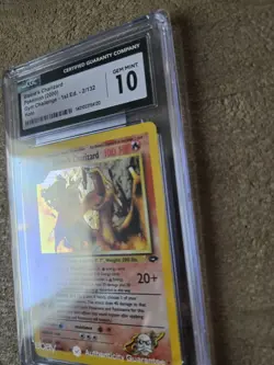 Pokemon Blaine's Charizard Gym Challenge 1st Edition Holo Rare #2 CGC 10 - Image 3