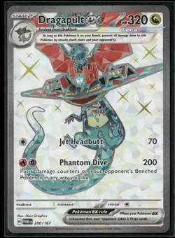 Pokemon - Dragapult ex 200/167 Twilight Masquerade Ultra Rare NM - Image 1