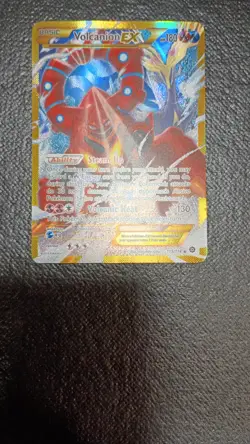 Volcanion EX - 115/114 - Pokemon Steam Siege XY Secret Rare Holo **NM**QRSC** - Image 3