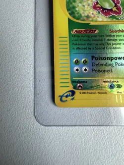 Meganium 54/165 Rare Reverse Holo Expedition WOTC Vintage Pokemon - Image 3