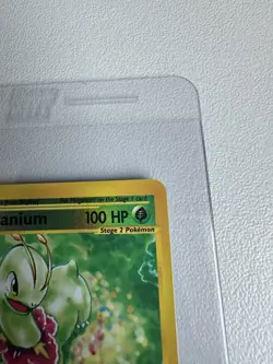 Meganium 54/165 Rare Reverse Holo Expedition WOTC Vintage Pokemon - Image 5