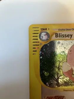Blissey Aquapolis Holo Rare H6/H32 WOTC Vintage Pokemon - Image 5
