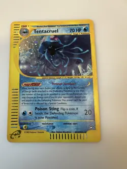 Tentacruel Holo Rare H26/H32 Aquapolis WOTC Vintage Pokemon - Image 1
