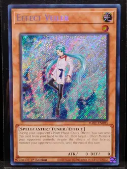 Yu-Gi-Oh! TCG Effect Veiler - Secret Rare - 1st Edition RA01-EN003 Near Mint NM - Image 2