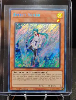 Yu-Gi-Oh! TCG Effect Veiler - Secret Rare - 1st Edition RA01-EN003 Near Mint NM - Image 4