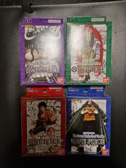 one piece starter deck GCC 4 deck sealed - Image 1