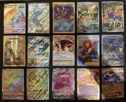 Lot Of 67 Pokemon Cards - Ex V Vmax Illustration Rare Full Art Rainbow Etc - Image 1