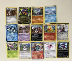 Pokemon 15 Game Cards & Steam Siege Box (See Pictures) - Image 3