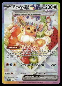 Pokemon Cards Eevee ex 174 Scarlet & Violet Promo NM - Image 1
