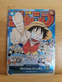 Monkey.D.Luffy (Event Pack Vol. 2) P-033 One Piece Promotion Cards Foil MINT/NM - Image 1