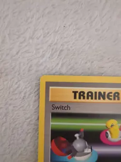 Pokemon Trainer Card Switch 95/102 Common Base Set - Image 2