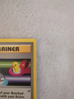 Pokemon Trainer Card Switch 95/102 Common Base Set - Image 3
