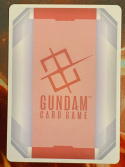 Gundam TCG Card Game Dual Impact Foil Resource GD02 R-015 C++ GQuuuuuuX Gundam - Image 2