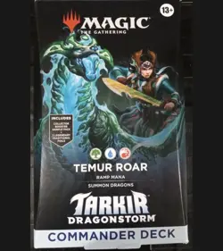 Tarkir: Dragonstorm Commander Deck - Temur Roar MTG Brand New Sealed - Image 1