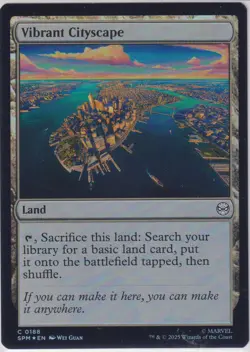 Vibrant Cityscape [Foil] #188 | Magic Spider-Man - Image 1