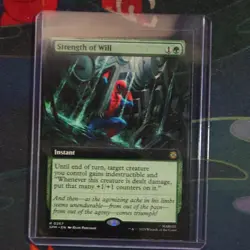MTG Strength Of Will 0267 (Borderless) [Marvels Spider-man, Near Mint] - Image 3