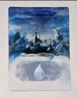 Snow-Covered Island (278) Kaldheim Magic MTG ALTERED - Image 1