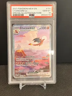 PSA 10 Charizard ex 199/165 SIR - Pokemon Scarlet & Violet: 151 ENGLISH - Image 1