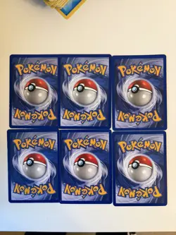 Pokemon TCG Energy Cards Bundle x6 Base Set 1999 WOTC Vintage Lot Play Set - Image 3