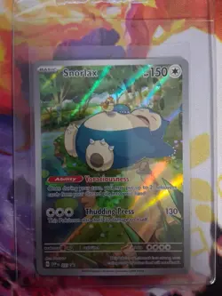 Pokemon TCG Snorlax #51 Scarlet & Violet 151 Promo Card Near Mint - Image 1