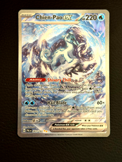 Pokemon TCG Chien-Pao ex 261/193 Paldea Evolved SIR M/NM - Image 1