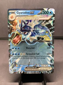 Pokemon TCG Gyarados EX Scarlet & Violet Base Set 045/198 Double Rare Holo NM - Image 1