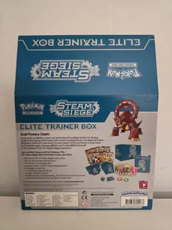 Pokemon XY Steam Siege Volcanion Elite Trainer Box ETB Cover/Poster - Image 2