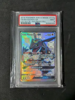 Carta pokemon Rayquaza gx 177a ENG PSA9 - Image 1