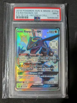 Carta pokemon Rayquaza gx 177a ENG PSA9 - Image 3